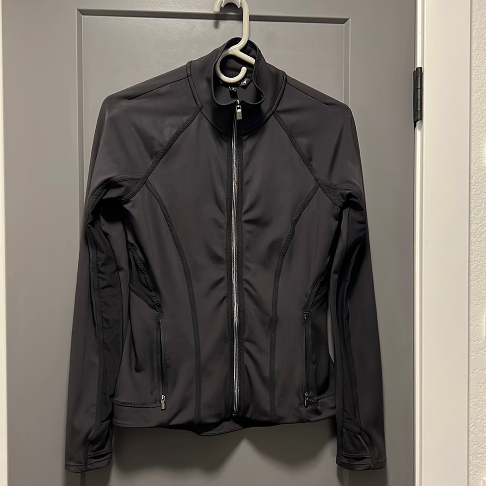 Athlete Black Zip up